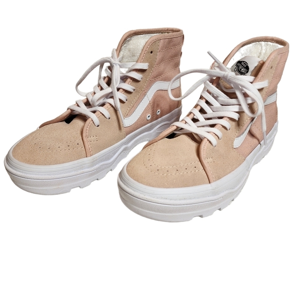 Vans Sentry Sk8-Hi Sneakers Pink Dusty Rose Women's Size 9.5 Men's‎ Size 8 New - Picture 8 of 17